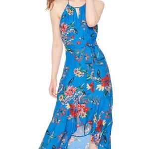 Nordstrom's Parker Davina Floral-Print Halter Dress Size 2 Floral Dress